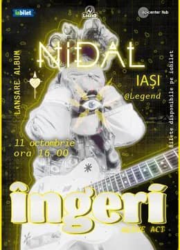 Iasi: Concert Nidal • Lansare de album: "Îngeri"