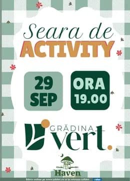 Iaşi: Seara de Activity