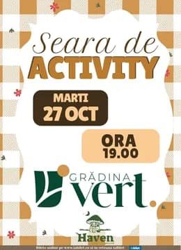Iaşi: Seara de Activity