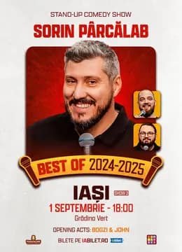 Iași: Stand-up comedy - Best of Sorin Pârcălab (SHOW 3)